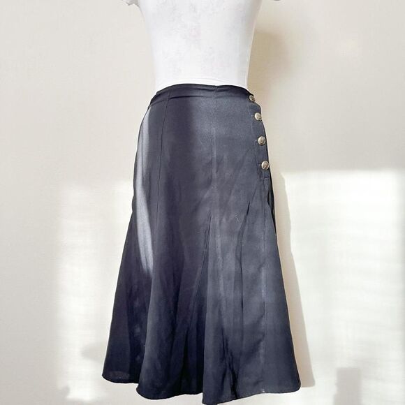 alice temperley black vintage‎ skirt womens 30" - Picture 3 of 7
